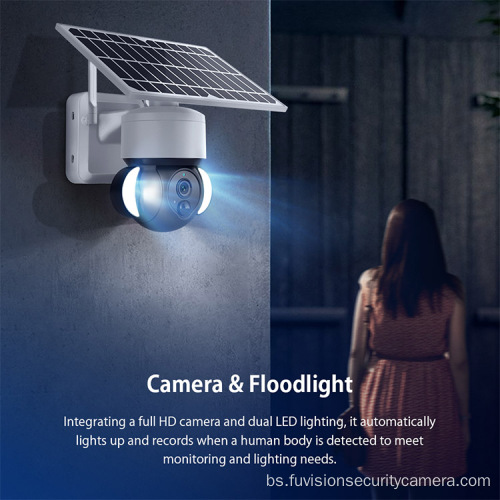 360 noćni vid bežični solarni CCTV kamera